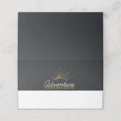 Adventure Ontdek Dream Discover Typografie Plaatskaartje (Buitenkant ongevouwen)