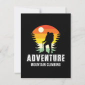 Adventure Outdoor Camping Hiker en Forest (Voorkant)