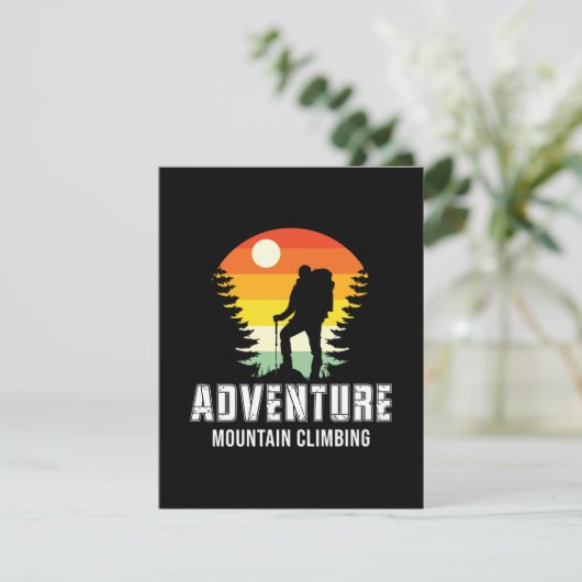 Adventure Outdoor Camping Hiker en Forest (Staand voorkant)