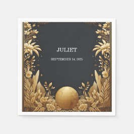 Adventure Passport Boarding Pass Vrijgezellenfeest Servet