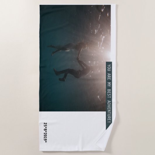 Adventure Photo Zee Strandlaken (Voorkant)