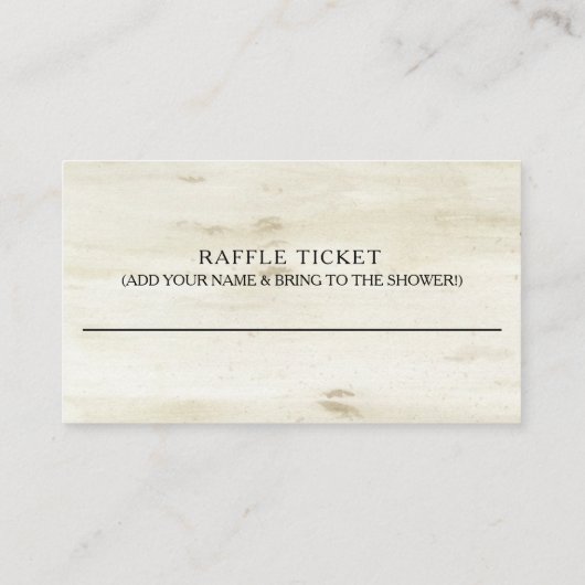 Adventure Pink Girl Hedégel Teepee Diaper Raffle Informatiekaartje (Achterkant)