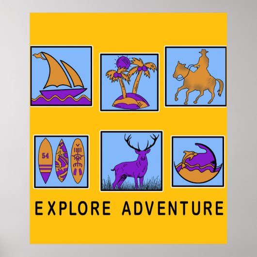 adventure poster (Voorkant)