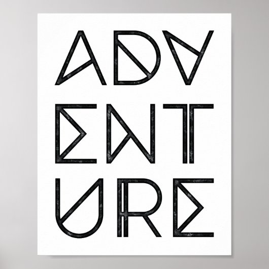 Adventure-Poster Poster (Voorkant)