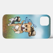 Adventure Pup en Kat Case-Mate iPhone Case (Achterkant (horizontaal))