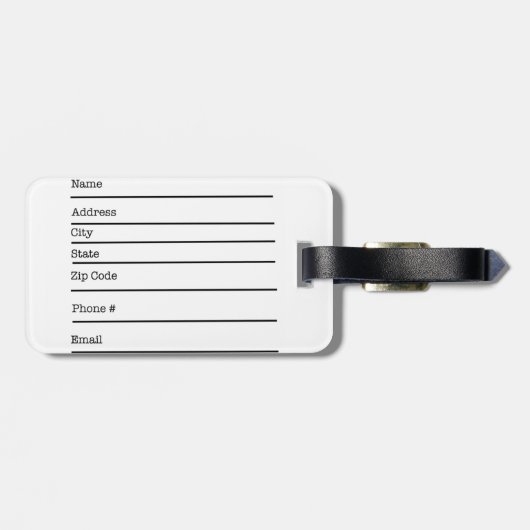 adventure quote bagagelabel (Achterkant horizontaal)