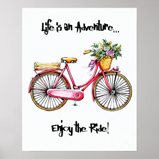 Adventure Quote Poster (Voorkant)