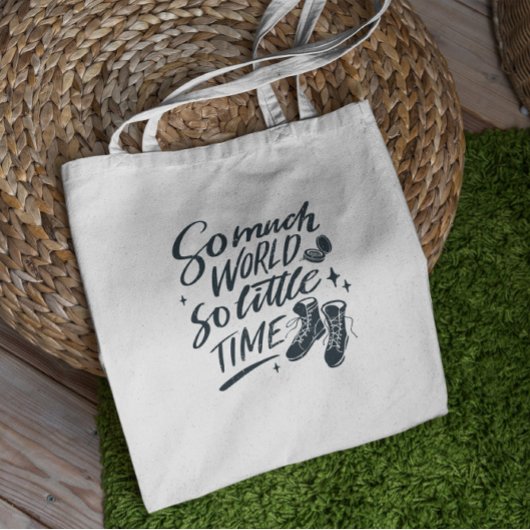 Adventure Quote Tote Bag