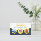 Adventure-reizen | Actieve vakanties Visitekaartje (Staand voorkant)