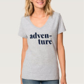 Adventure-reizen en Natuur-over-tekstontwerp T-shirt (Voorkant)