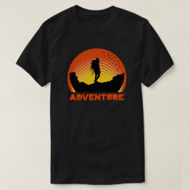 Adventure Retro Summer Sunset T-shirt