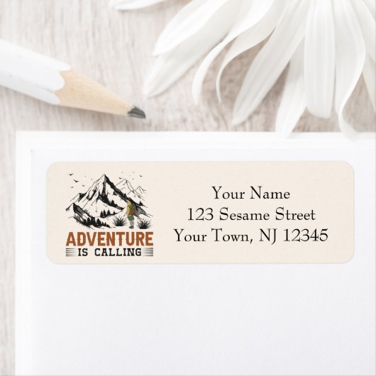 Adventure roept het label Return Address op (Insitu)