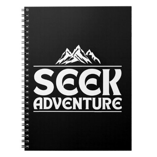 ADVENTURE SEEK NOTITIEBOEK (Voorkant)