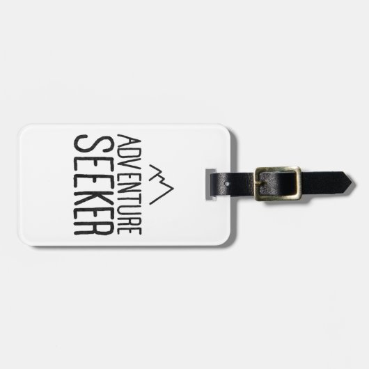 Adventure Seeker Bagagelabel (Voorkant horizontaal)
