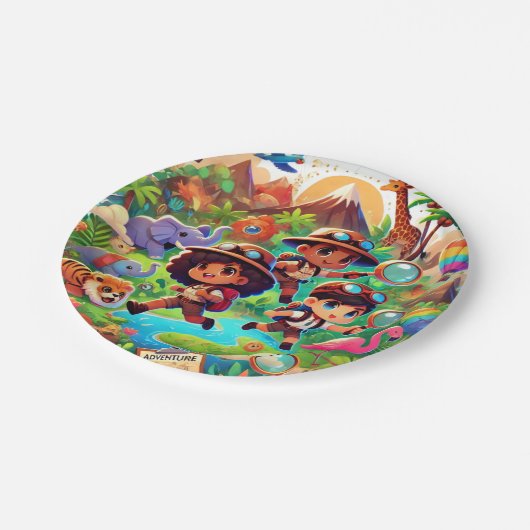 Adventure Seekers Bord 7" (Gekanteld)