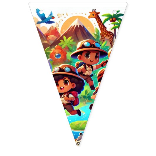 Adventure Seekers Bunting Banner (Derde vlag)