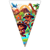 Adventure Seekers Bunting Banner (Eerste vlag)
