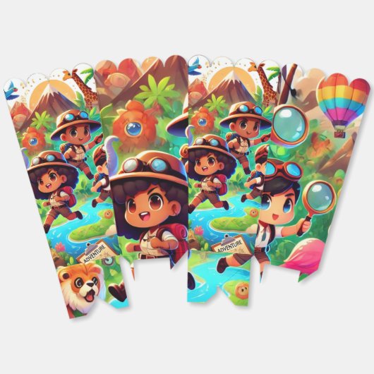 Adventure Seekers Favoriete Box Bedankdoosjes (Ongevouwen)