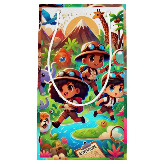 Adventure Seekers Gift Bag Klein Cadeauzakje (Voorkant)