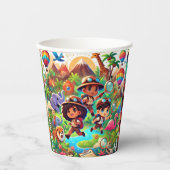 Adventure Seekers Paper Cup Papieren Bekers (Voorkant)