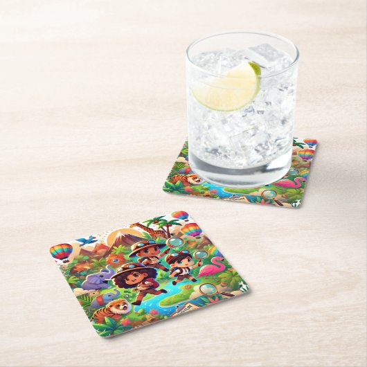 Adventure Seekers Paper Onderzetter (Insitu)