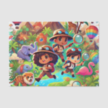 Adventure Seekers Tissue Paper
