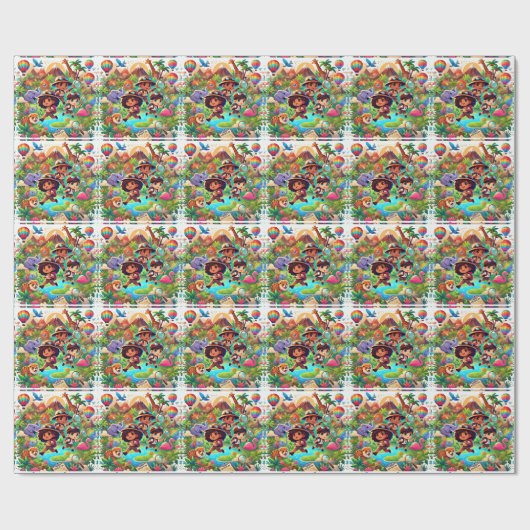 Adventure Seekers Wrapping Paper Cadeaupapier (Vlak)