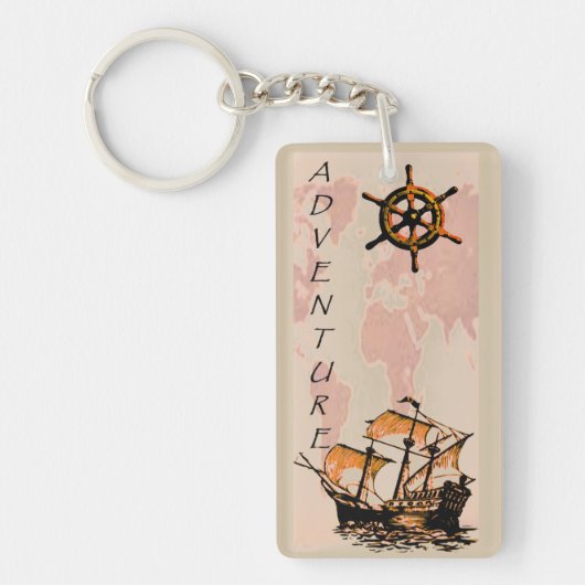 Adventure-sleutelhanger Sleutelhanger (Voorkant)