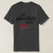 Adventure Slogan Travel Camper Funny Bachelor T-shirt (Design voorkant)