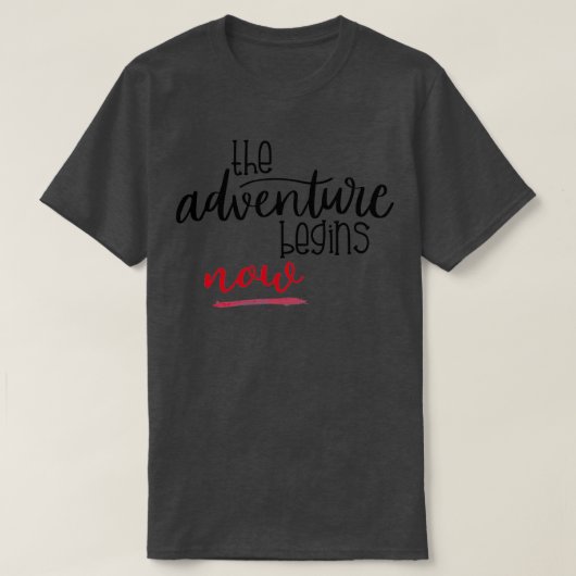 Adventure Slogan Travel Camper Funny Bachelor T-shirt (Design voorkant)