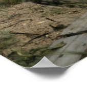 Adventure Spirit - Vrouw met gele fiets Poster (Hoek)