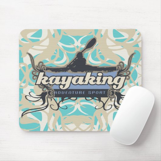 Adventure Sport Kayaking Tshirts en Gifts Muismat (Met muis)