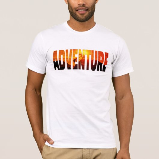 Adventure Sunset T-Shirt (Voorkant)