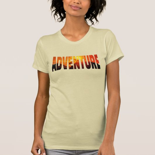 Adventure Sunset T-Shirt (Voorkant)