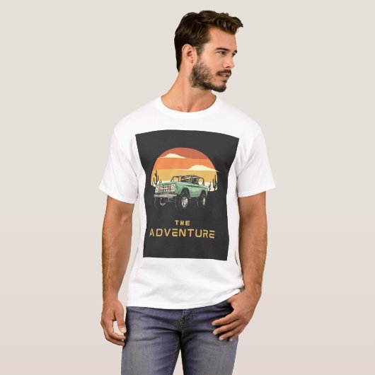 Adventure  t-shirt (Voorkant volledig)