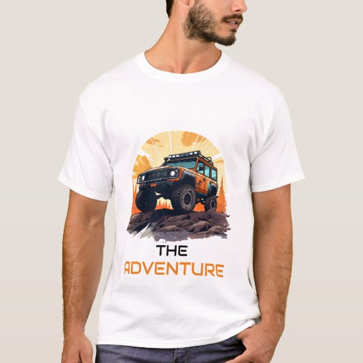Adventure t-shirt (Voorkant)