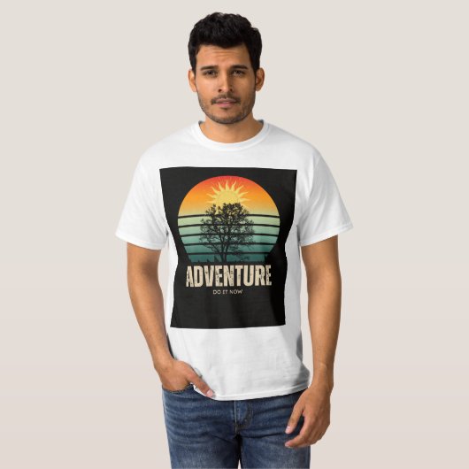 Adventure T-shirt (Voorkant volledig)
