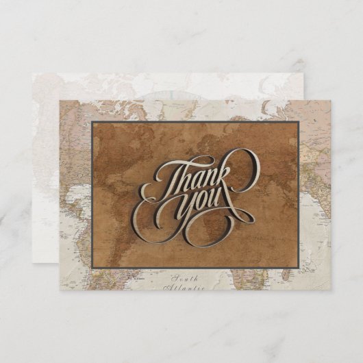 Adventure-thema Hartelijk dank Bedankkaart (Voorkant / Achterkant)