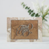 Adventure-thema Hartelijk dank Bedankkaart (Staand voorkant)