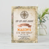 Adventure-themalimentatie Kaart (Staand voorkant)