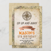 Adventure-themalimentatie Kaart (Voorkant / Achterkant)