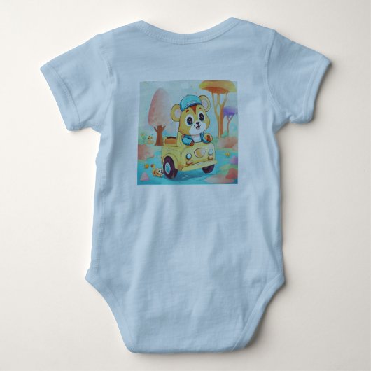 Adventure Threads: op reizen geïnspireerde T-shirt (Achterkant)