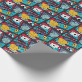 Adventure-tijd | Afbeelding van het Actiepanel Cadeaupapier (Hoek)