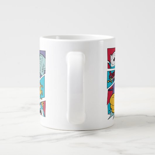 Adventure-tijd | Afbeelding van het Actiepanel Grote Koffiekop (Achterkant)