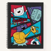 Adventure-tijd | Afbeelding van het Actiepanel Notitieboek (Voorkant)