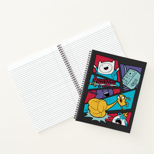 Adventure-tijd | Afbeelding van het Actiepanel Notitieboek (Binnen)