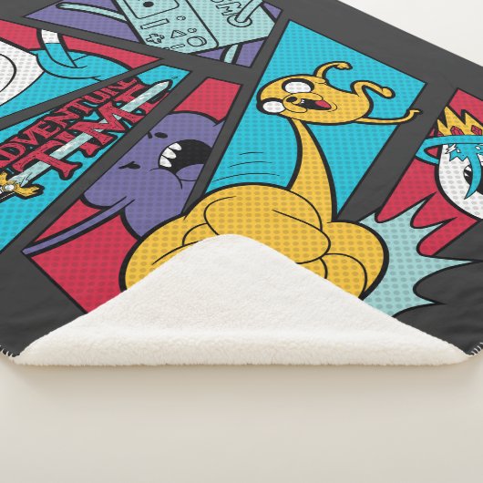 Adventure-tijd | Afbeelding van het Actiepanel Sherpa Deken (3/4)