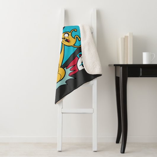 Adventure-tijd | Afbeelding van het Actiepanel Sherpa Deken (In situ)