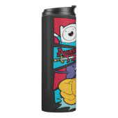 Adventure-tijd | Afbeelding van het Actiepanel Thermosbeker (Gedraaid links)