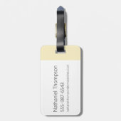 Adventure-tijd | "Algebraic" Finn Sketch Bagagelabel (Achterkant verticaal)